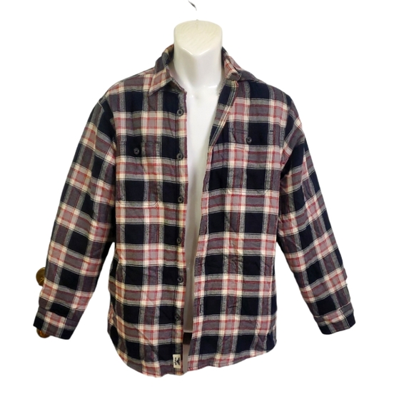 Wrangler Authentics Men's Long Sleeve Sherpa Lined Shirt Jacket size S - Picture 1 of 4